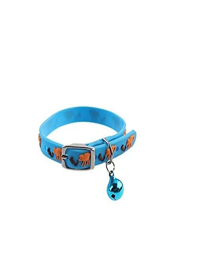 Pups&Pets طوق حيوانات أليفة لطيف للكلاب والقطط من Pups&Pets، مزود بمشبك سهل الاستخدام وجرس، قابل للتعديل، مع جرس، عبوة من قطعتين - Image 3